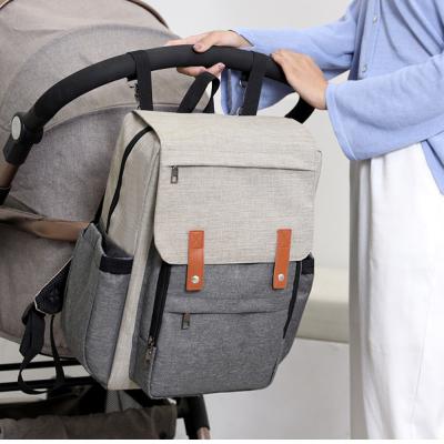 China Waterproof Diaper Bag Large Capacity Mother Baby Diaper Bag New Backpack Maternity Diaper Changing Bags For Mommy Stroller Organizer for sale