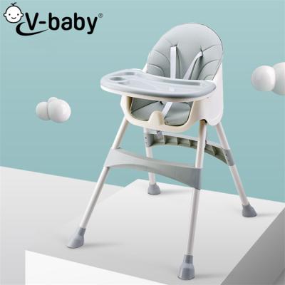 China 2022 New Modern Multi-Functional Unique High Feed Baby Infant Kids Children Folding Chairs With Wheels for sale