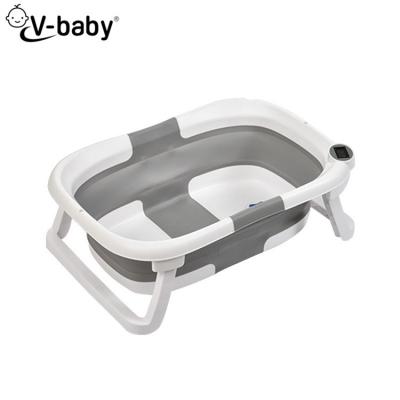 China Custom High Quality Eco-friendly Plastic Baby Indoor Bathtub Folding Portable Bathtub Kids Bathtub 2022 for sale