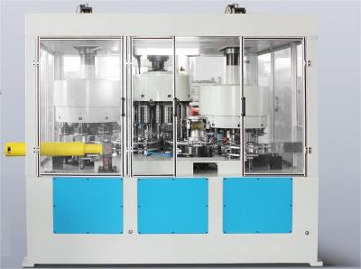 China Volledig automatische aerosolcontainer combinatie machine Flanging Seaming Manufacturing Machine Te koop