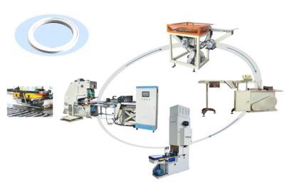 중국 페인트 캔을 위한 고속 금속 반지 생산 라인 판매용
