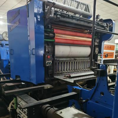 China Gebruikte nauwkeurige Crabtree-plaatmetalenprinter voor het afdrukken van tinplaatplaten Te koop