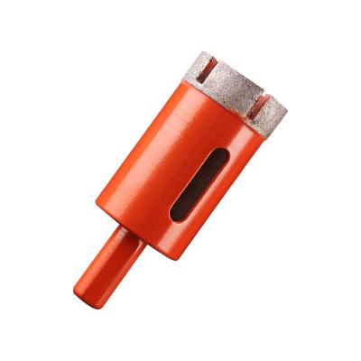 China 45MM Hollow Core Quenching Diamond Coated Hole Saw Cutter Drill Bit For High Temperature Stone/Concrete/Tile/Porcelain/Ceramic/Marble for sale