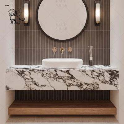 China Marble Sink Home Decoration Washbasin Natural Stone Carving Unique Design Hotel Villa en venta