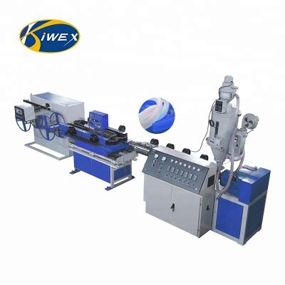 China Hot selling PVC/HDPE single double wall corrugated plastic pipe extrusion line extruder production making machine for sale