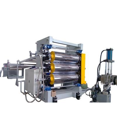 China Sheet Production Line Polythene Sheet Making Machine Hot Selling Plastic Sheet Extrusion Equipment Mould Steel Material One Year for sale