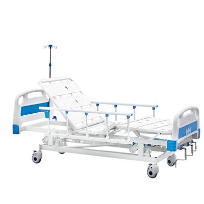 China Cheap Clinic One Crank Medical And Hospital 3 Function Hospital Patient Manual Bed for sale