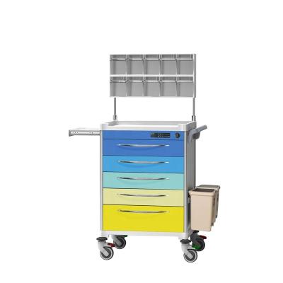 China Best Medicine Storage and Transport Solution Price of Anesthesia Medicine Trolley Hospital Medical Trolley for sale