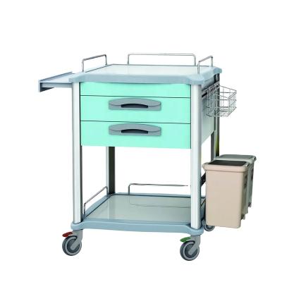 China Best Mobile Medicine Storage And Transportation Solution Low Price Medicine Carts ABS Medical Treatment Trolley for sale