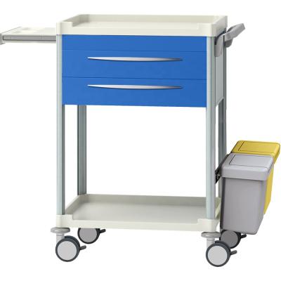 China Best Hot Selling Medicine Storage and Transport Solution Nursing Medical Trolley Patient Treatment Trolley for sale