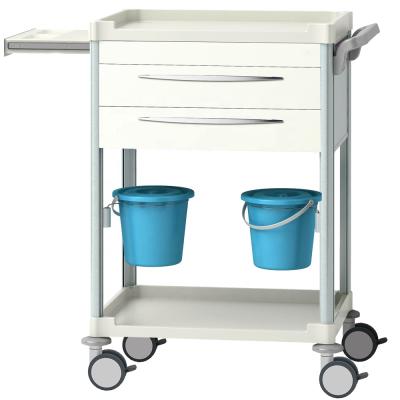 China Best Large Space Medicine Storage And Transport Solution Ergonomic Medicine Trolley Medical Medicine Trolley For Sale for sale