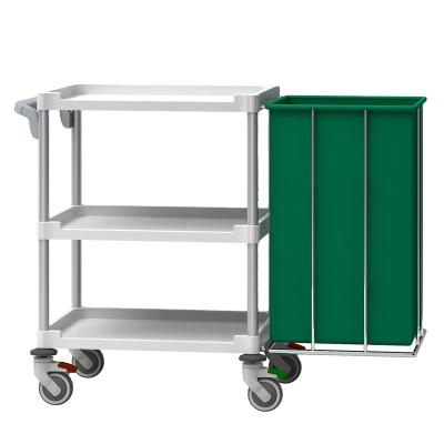 China Best Medicine Storage And Transport Solution Customized Trolley Push Trolley Medical Hospital Laundry Trolley for sale