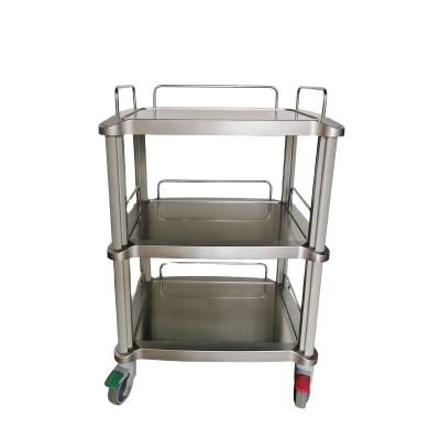 China Best Medicine Storage And Transport Solution Hospital Used Trolley Cart Medical Service Manufacturers for sale