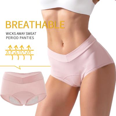 China 2021 New Fashion Women's Lingerie Women's Breathable Organic Period Heater Panties Women Panties for sale