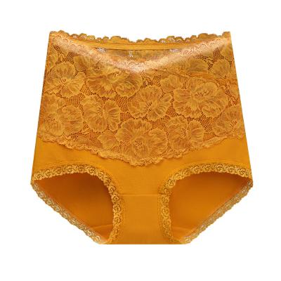 China Women Breathable Bamboo Panties High Waist Plus Size Female Panties Cotton Women Panties for sale