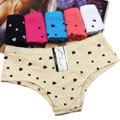 China Custom Women's Women's Panties Mid Waist Crotch Panties Lady Breathable High Quality Cotton for sale