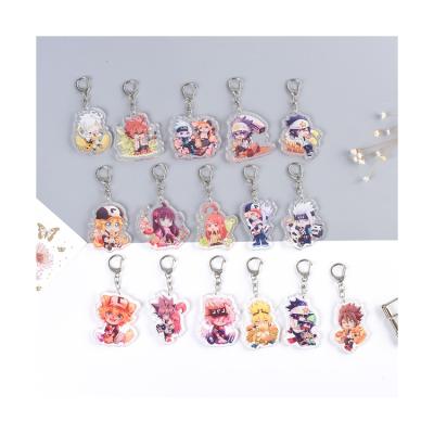 China Custom Made Popular Charms Mini Figure Acrylic Keychain From Japan Anime From Aotu Adult Costume World for sale