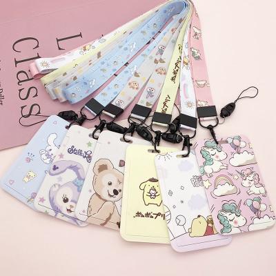 China Lanyard Cute Car Key Gift Cartoon Key Chain Personalize Key Ring Badge Holder Gifts Office ID Card Pass Gym Cell Phone for sale