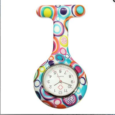 China Women Ladies Nursing Watch Cute Cartoon Removable Lapel Hanging FOB Doctor Clinic Staff Tunic Quartz Stethoscope Badge Pendant Watch M-watch01 for sale