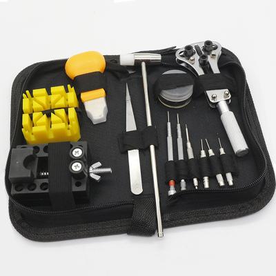 China Professional Tool Industrial Magnetic Strap Watchmakers Tools Support Case Opener Link Remover Spring Bar Tool Watch Repair Tool Kit for sale