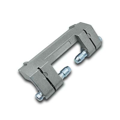 China Modern Standard 90 Degree Aluminum Concealed Swivel Locking Panel Hinges Available For Interior Use for sale