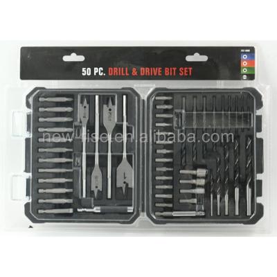 China 50PCS Combination Drills and Screwdriver Bits Tool Kit T01237 for sale