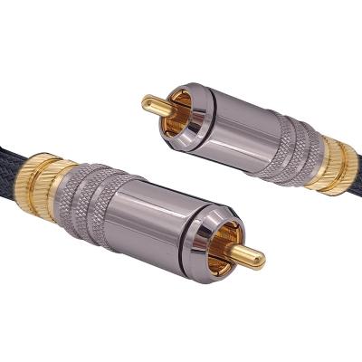 China Other CE, ROHS, REACH, PROP65 Certificated PVC RCA Male to CD or DVD Player Amplifier Multimedia RCA Male Digital Coaxial Cable for sale