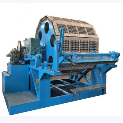 China Egg Tray Molding Waste Carton Paper Pulp Recycled Small Egg Molding Tray Making Machine Price for sale