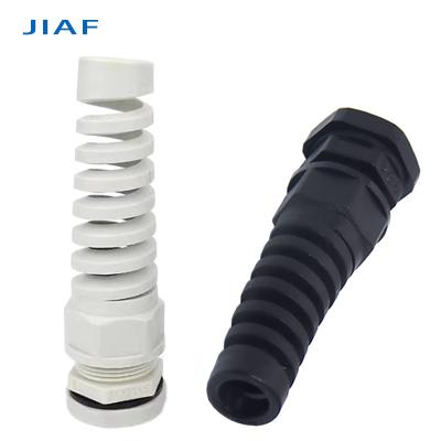 China Nylon Plastic Cable Gland Anti-Bending Torsion-Resistant Waterproof Nylon Joint Head NPT1/2 Sealed Fixed Joint NPT3/4 for sale