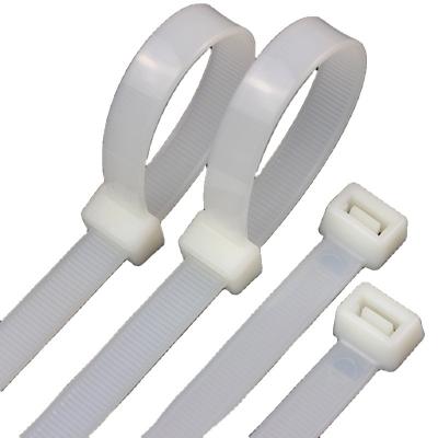 China 100Pcs 3.6X100mm Fasten Tension Belt Plastic Buckle Wire Cable Tie Wrap Nylon Zipper Organizer Strap for sale