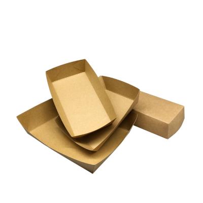 China Hot Dog Disposable Paper Tray for sale