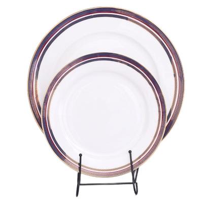 China Sustainable Dinnerware Porcelain Dinner Sets Ceramic Dinnerware Square Plates Set Square Dinner Plate Ceramic Sets for sale