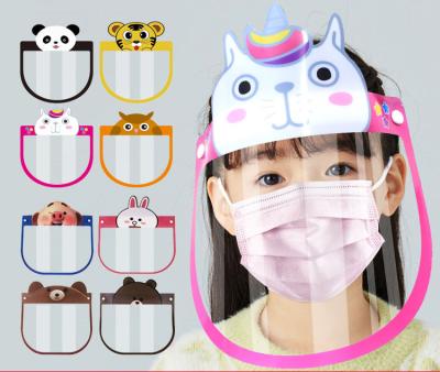 China Colorful Fashionable Cute Animal Protective Bubble Face Mask Sun Visor Face Mask Shield Cover Children Kids Safety Colorful for sale