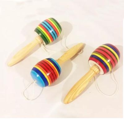 China Wooden Sport Baleros Launch Top Tops Toy Adult Kid Trompo Trompos in Vintage and Antique Spin Top for sale