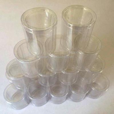 China Recycled Materials Cheap Clear Acetate Tube With Caps , Clear Acetate Tube With Free Sample For PVC / PET / PETG Material for sale