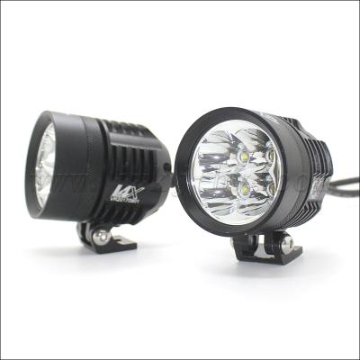 China 12V 24V L4X 40W 3200 Lumen Round LED Motorcycle Headlamp for sale