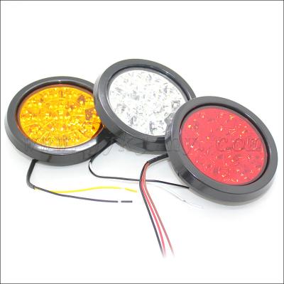 China 4 Inch Round LED Truck Lights Universal Item Name 12V 24 Volt for Commercial Vehicles for sale