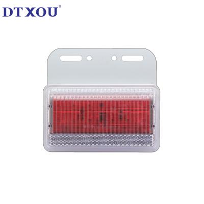 China Truck Trailer Side Marker Indicators Light Car Signal Brake Rear Warning Tail Light Led 12v 24v Warning Lamp for sale