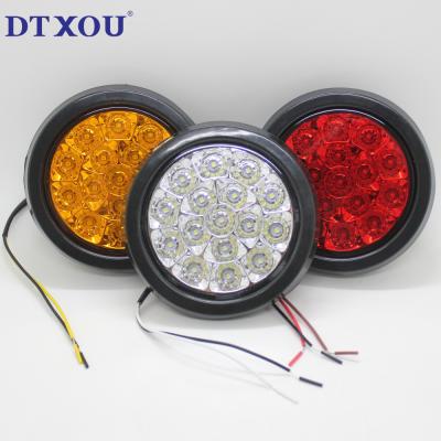 China Circular Round LED Truck Trailer Light 4