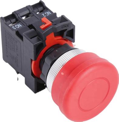 China Hot Products Sold ONPOW26-11M 22mm Mushroom Inline Push Button Switch ONPOW26-11M for sale