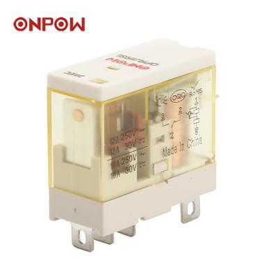 China Main product of the 2020 1NO1NC promotion! ONPOW (CE, ROHS) ORJ1SL RELAY Series Plug-in Type Contact with LED RELAY for sale