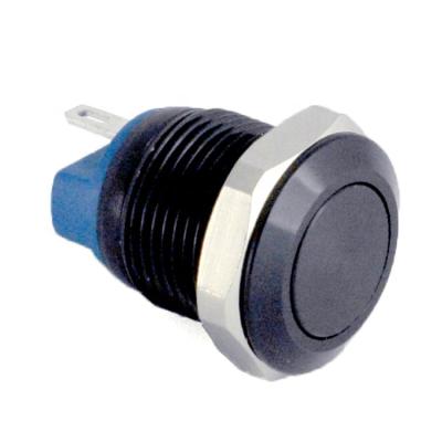 China ONPOW Series Aluminum 1NO Metal Push Button Switch 1NO Popular Flat Momentary Push Button GQ12-A 12mm 12mm for sale