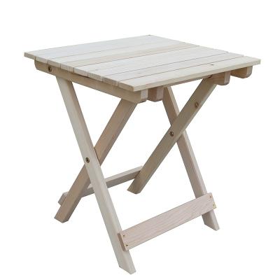 China Kids Folding Solid Wood Wooden Side Table Away for sale