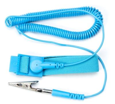 China Hypoallergenic ESD Fabric Anti Static Wrist Strap Maximum Resistance 160 Ohms for sale