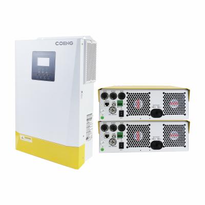 Cina 5.5kW 230V Invertitore ibrido Mppt Puro Sine Wave monofase MPPT 120V-450V Auto Sensing in vendita