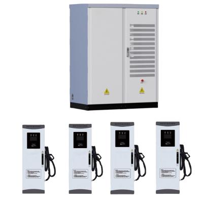 China Commercial EV Charging Station Fast With Secure Payment Methods Adjustable Output Voltage for sale