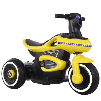 China Eco-friendly Material Children's Electric Car Motorcycle Tricycle Can Sit People Car Baby Car Battery for sale