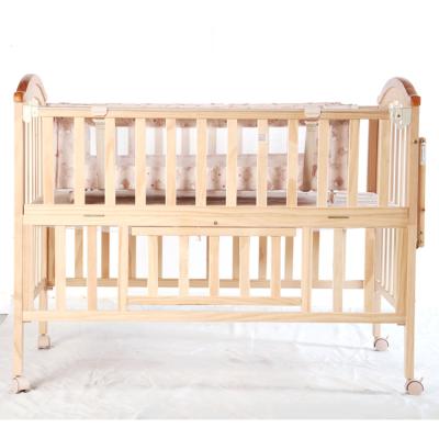 China Modern Kids Furniture 2019 New Toy Wooden Kids Bed For Child High Quality Wooden Doll Crib For Baby, Hot Sale Kindergarten Wooden Kids Bed For for sale