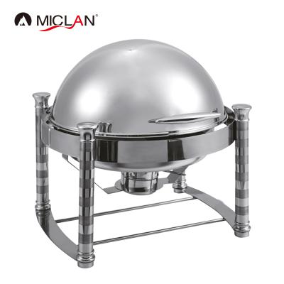 China Wholesale Insulated Food Stainless Steel Shake Chafing Dish Food Warmer With Lid for sale