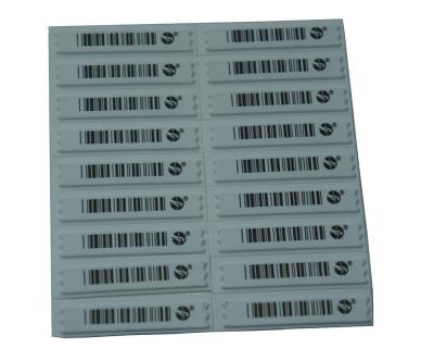 China EAS Soft Label AM Sticker  58KHz Security System For Retail Store for sale